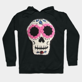 Sugar Skull Crochet Hoodie